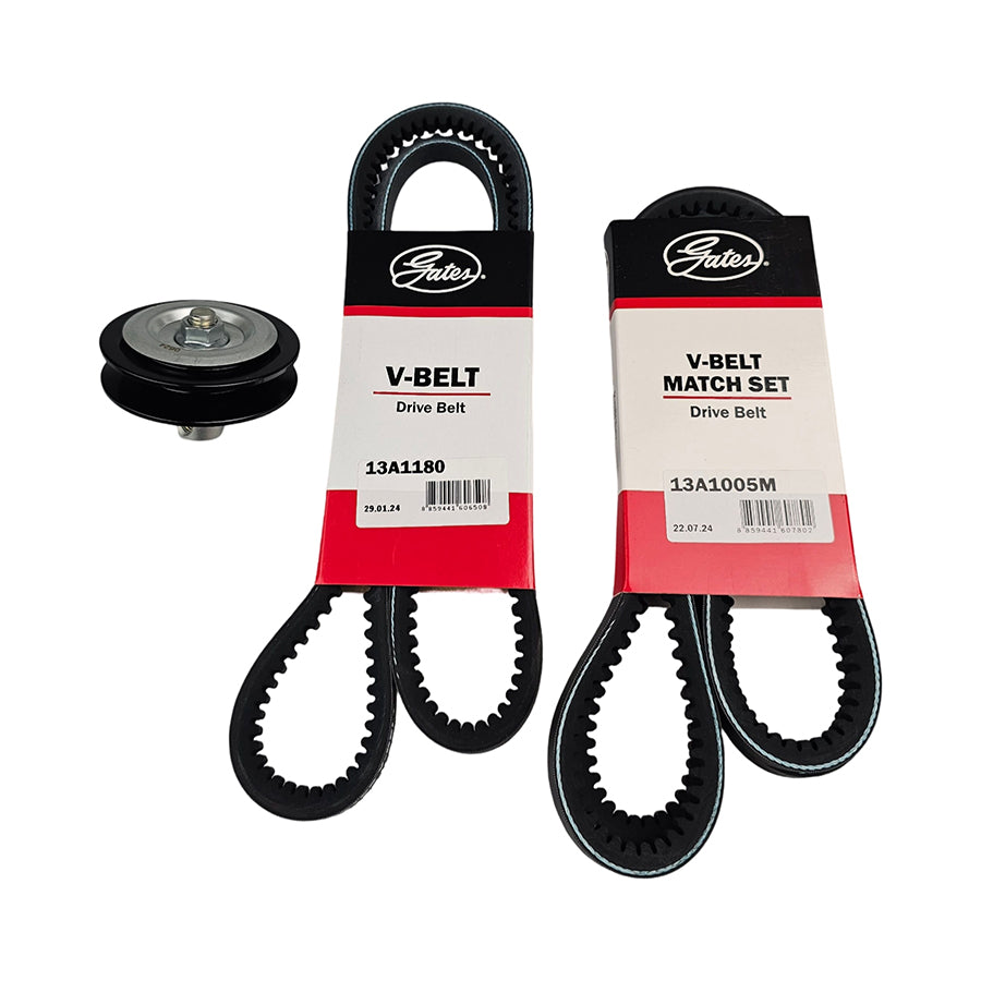 Drive Belt Set For Toyota Granvia Hiace Hilux Surf Prado Regius 1KZ-TE 1KZTE