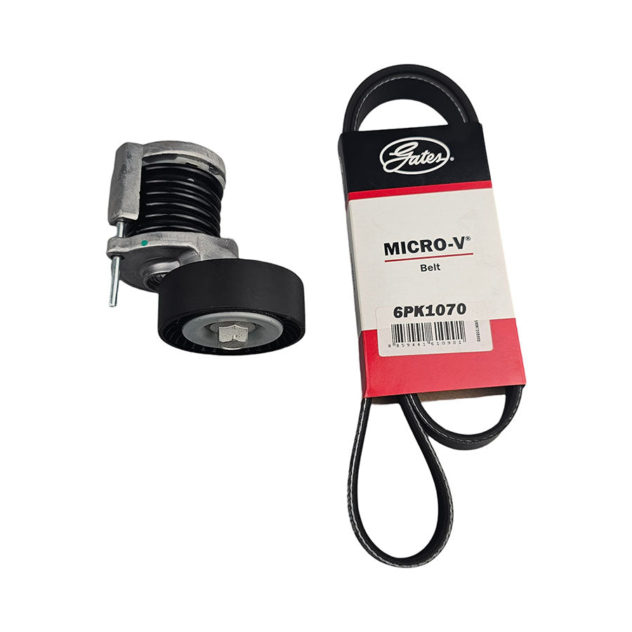 Drive Belt & Tensioner for Audi A1, A3, Q3 CAYB, CBBB, CLJA, CFFB, CAYC, CFGC, Audi TT CBBB, Skoda Octavia, Superb, Yeti CEGA, CFHC, CFGB, Volkswagen Caddy, CC, EOS, Golf Type 6, Jetta, Passat, Polo, Tiguan CAYD, CBAB, CLJA, CBDB, CEGA, CFFB, CFHC, CFGB