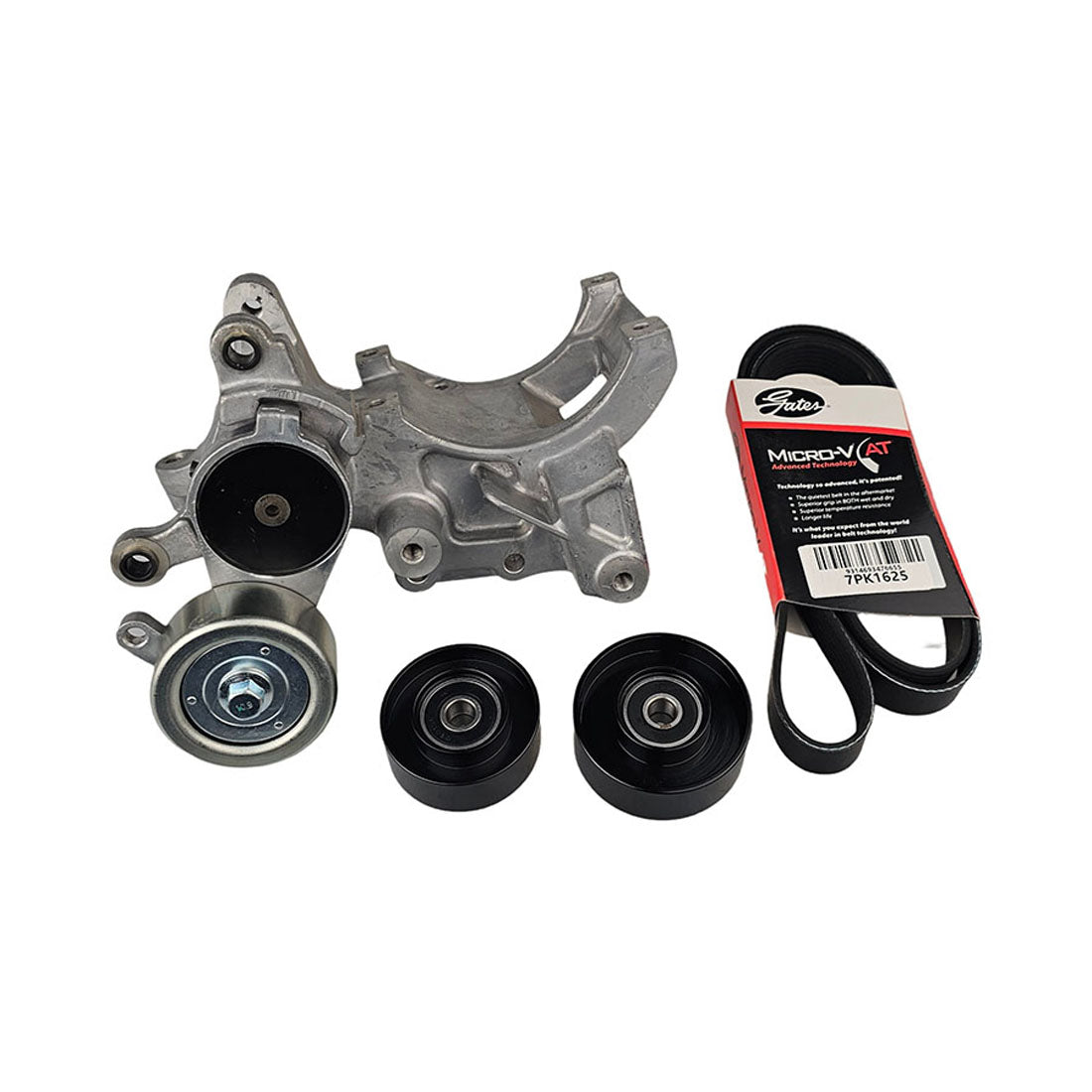 Drive Belt + Tensioner + 2 EP For Toyota Prado KDJ150 KDJ155 1KD-FTV 1KDFTV