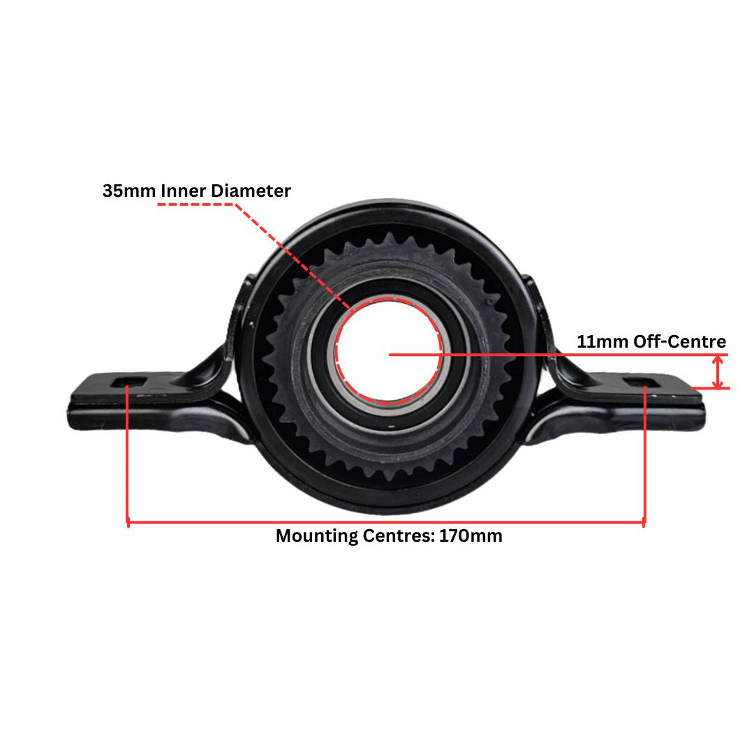 Driveshaft Centre Bearing for Ford Falcon FG FG X RWD Heavy Duty 25mm Offset