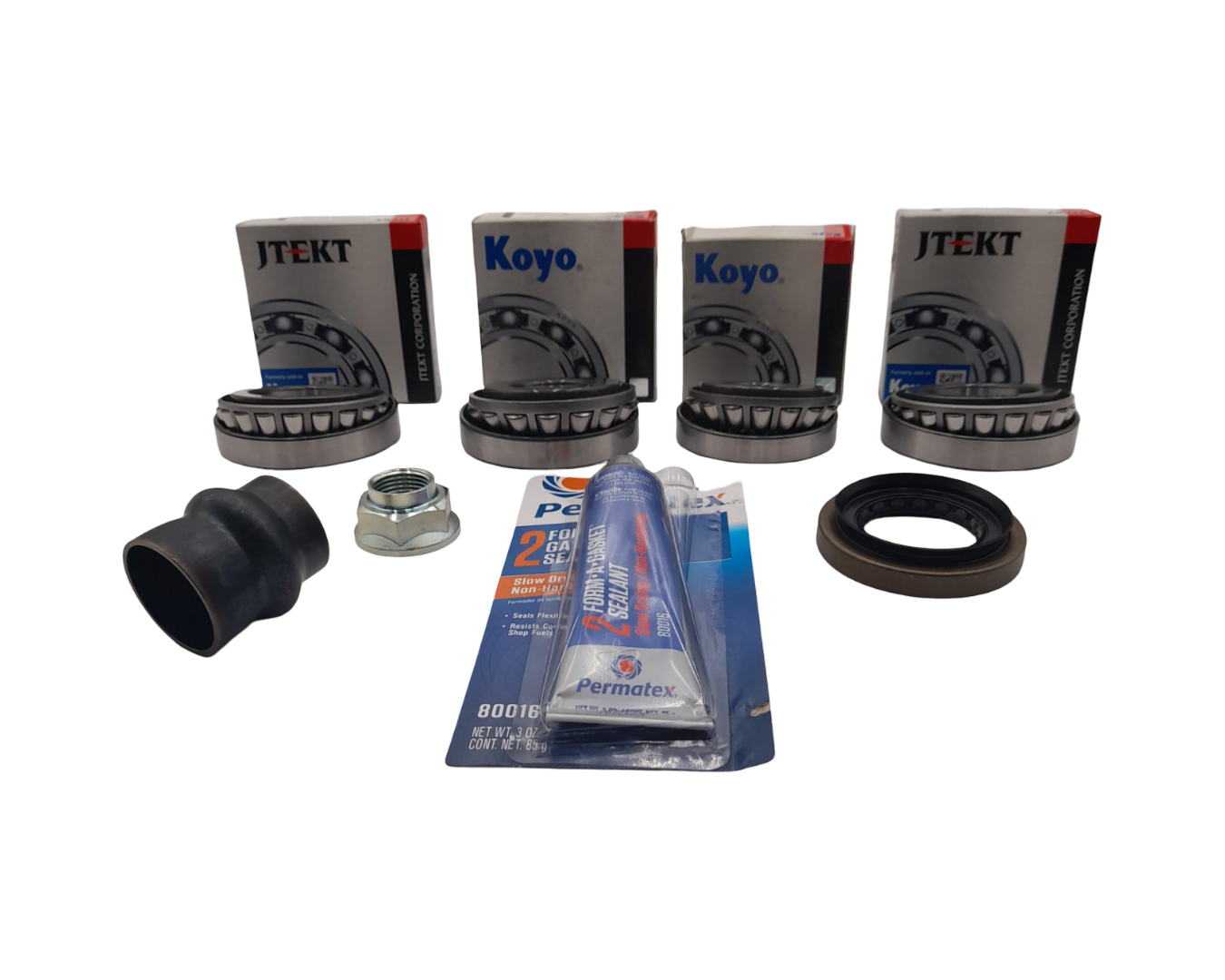 Rear Differential Rebuild Kit+Pinion Nut for Isuzu D-Max TFR40 TFS40 TFR87 TFS87