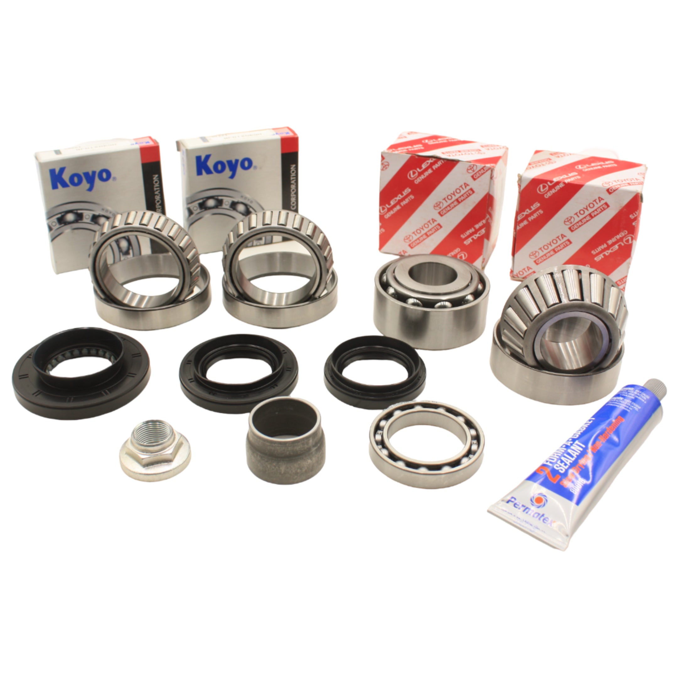 Front Diff Bearing & Seal Kit for Toyota Landcruiser VDJ200 1VDFTV