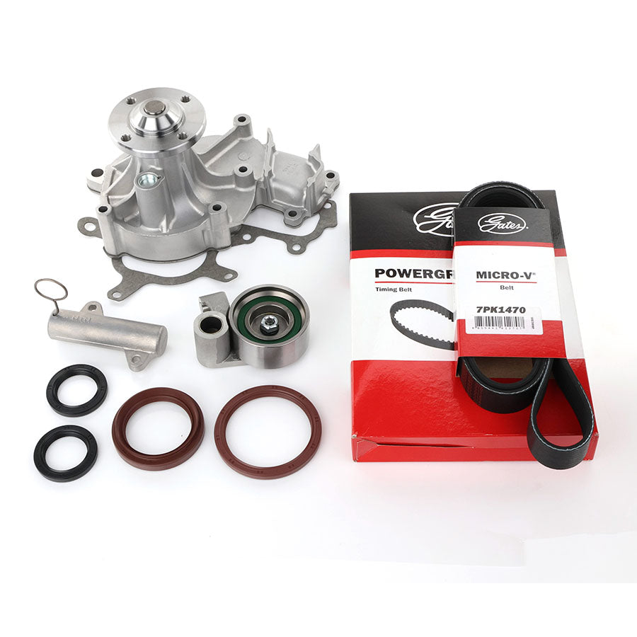 Timing Belt Kit, Water Pump & Drive Belt For Toyota Hiace KDH 2.5L 2KD-FTV 04~07