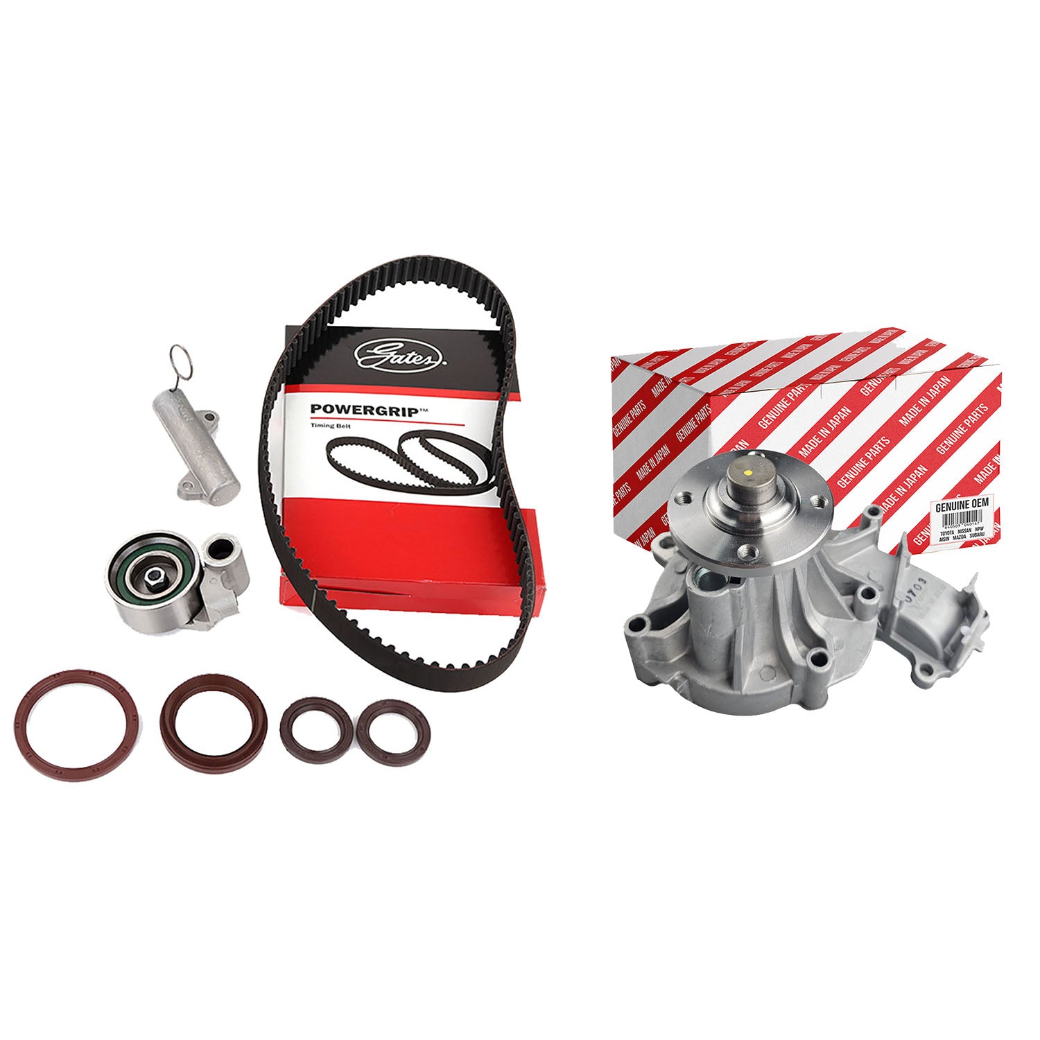 Timing Belt Kit + Water Pump for Toyota HiAce KDH201 KDH206 KDH211 KDH221 KDH223