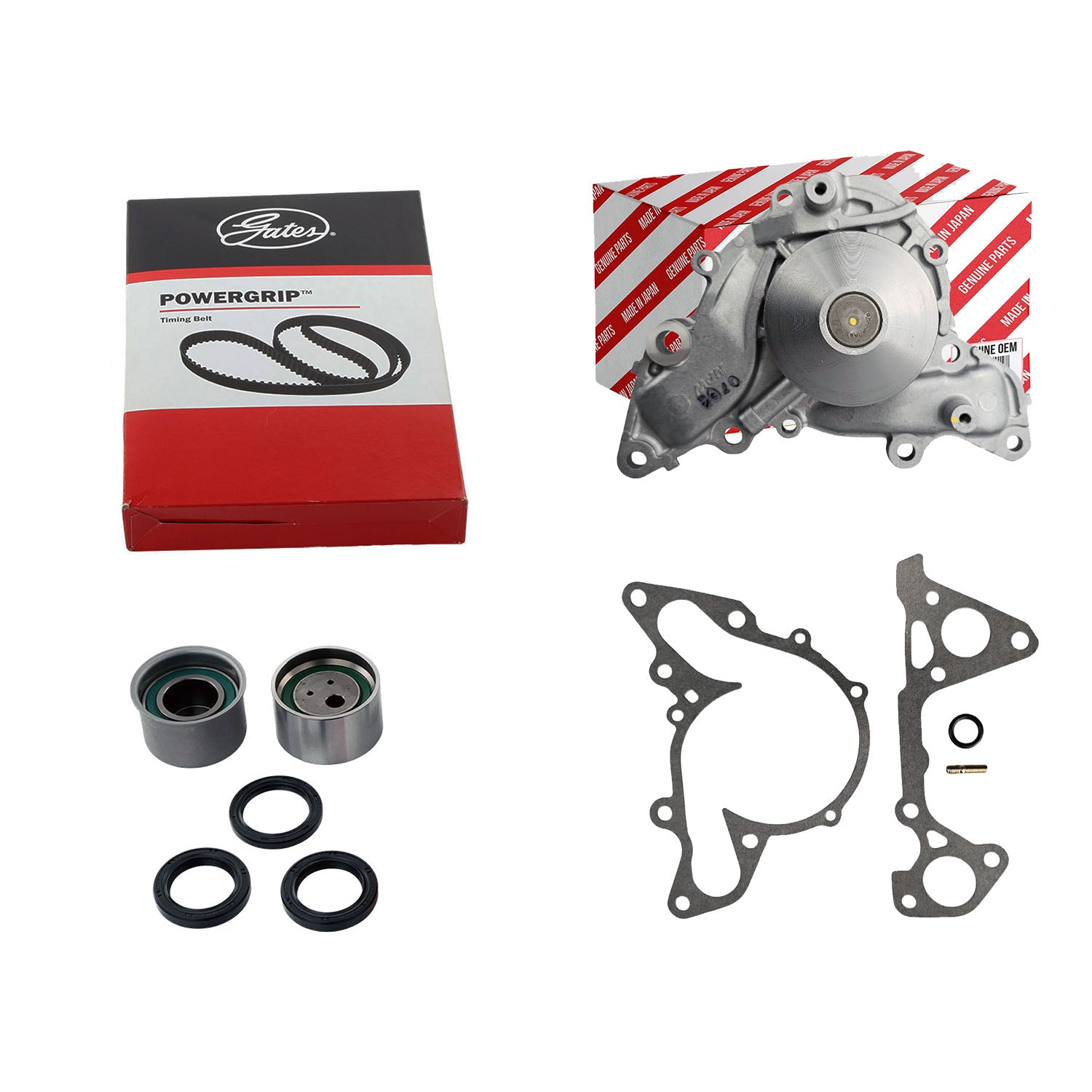 Timing Belt Kit For Mitsubishi 380 DB 6G75 Magna TH TJ TL TW Pajero NL Verada KE KF KH KJ KL KW 6G74 3.5L SOHC