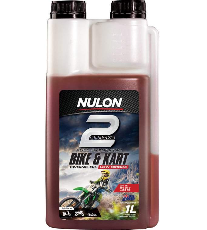 Nulon 2 Stroke Full Synthetic Bike and Kart Engine Oil 1 Litre - FS2ST-1