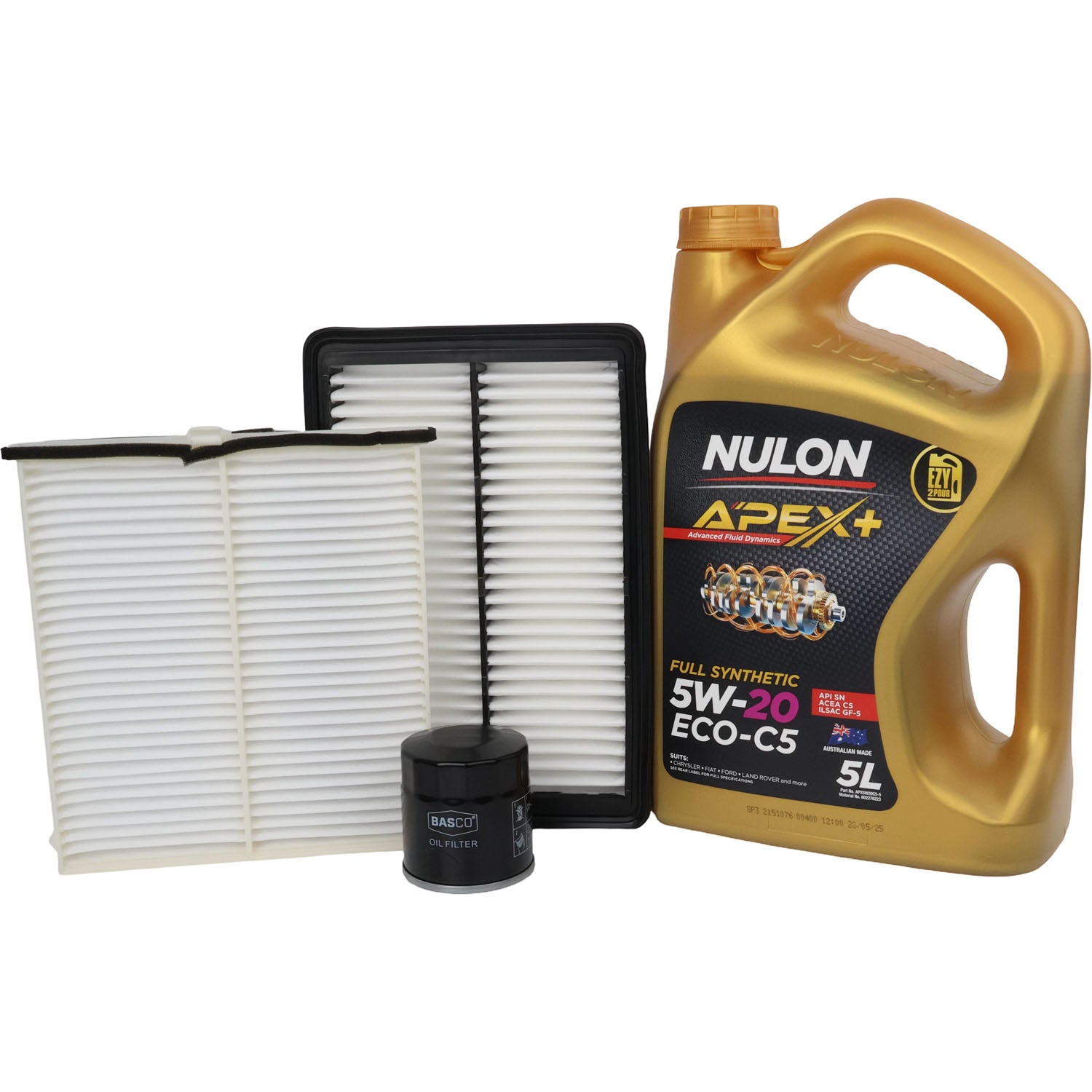 Oil Air Cabin Filter kit + Oil for Mazda CX-5 KE PE-VPS 2.0L PY-VPS 2.5L 12~17