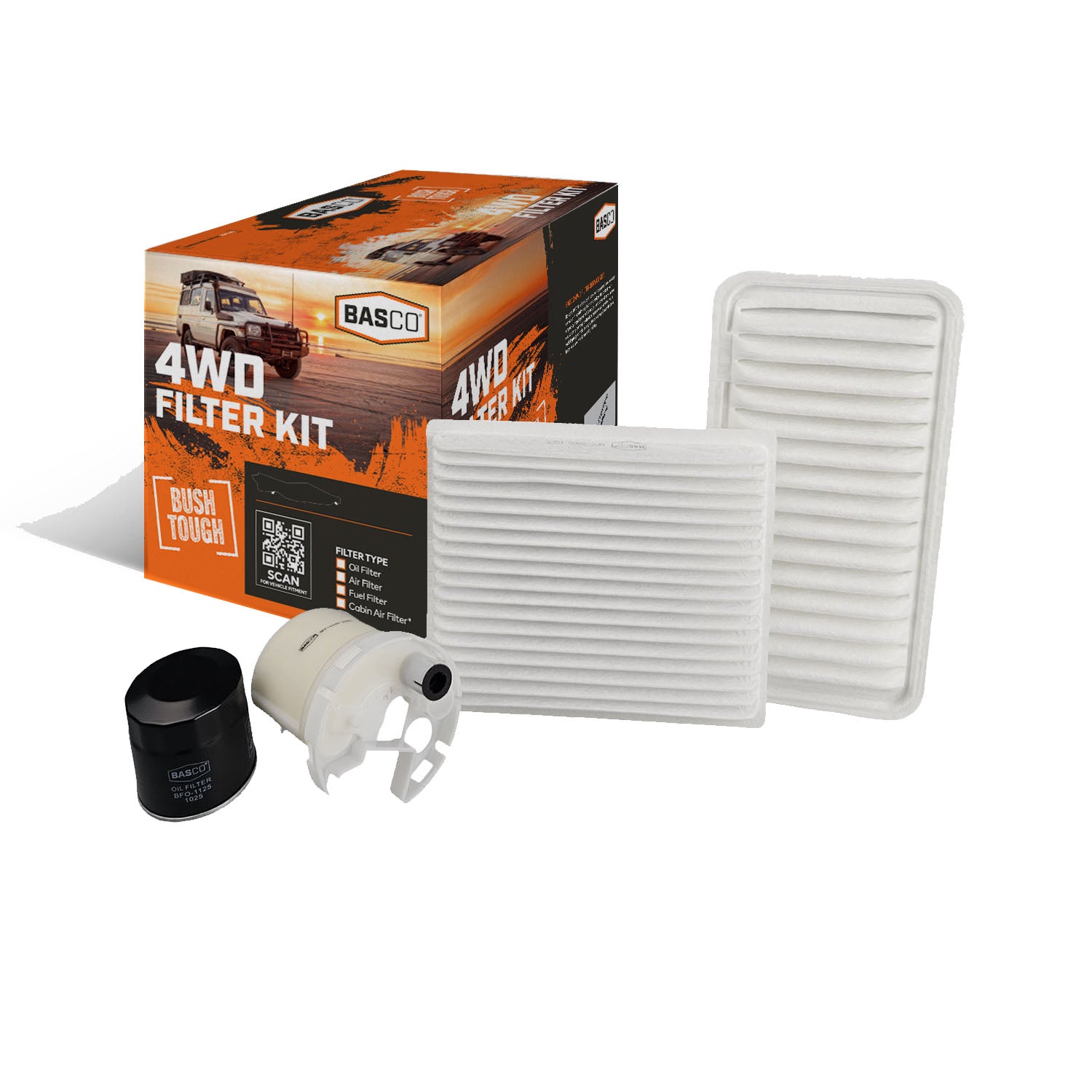 Oil Air Fuel Cabin Filter kit for Toyota Corolla ZZE122 1.8L Petrol 1ZZFE 01~07