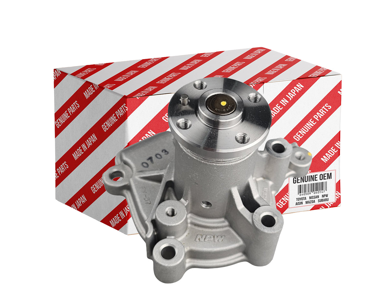 NPW Water Pump for Hyundai i30 i30cw FD, Tucson JM, Elantra XD HD FC, Lantra J2 J3, Coupe RD | Kia Cerato LD, Sportage KM