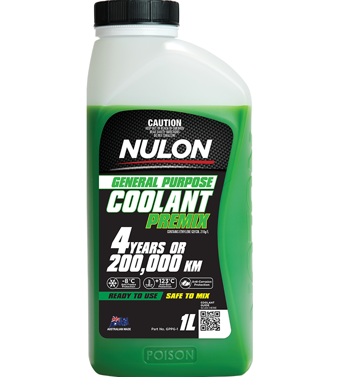 Nulon Green General Purpose Coolant Premix 1 Litre - GPPG-1