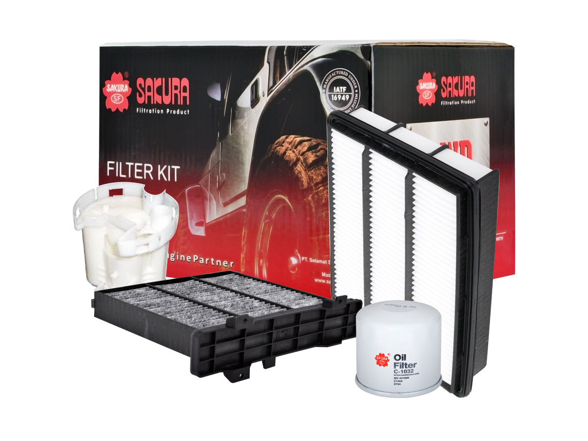 K-10130 - 4WD Filter Kit For Mitsubishi Pajero NM, NP 3.5L 6G74 NP 3.8L 6G75