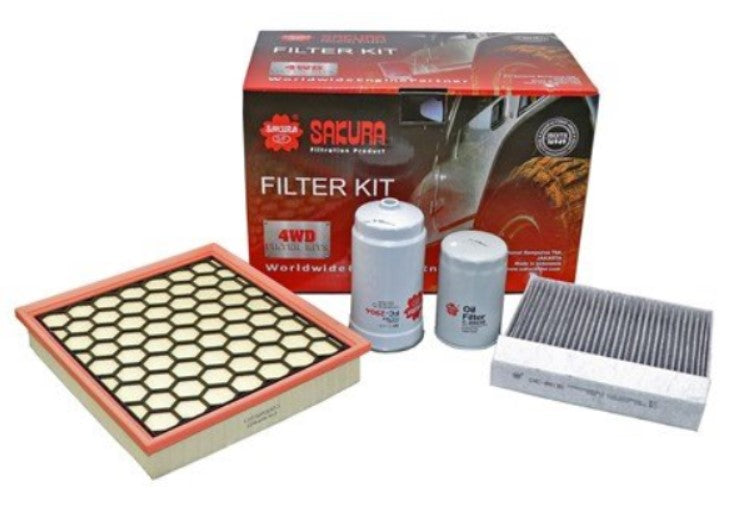 K-89010 - Sakura 4WD Filter Kit For LDV T60 2.8L SC28R10Q5 2017 On