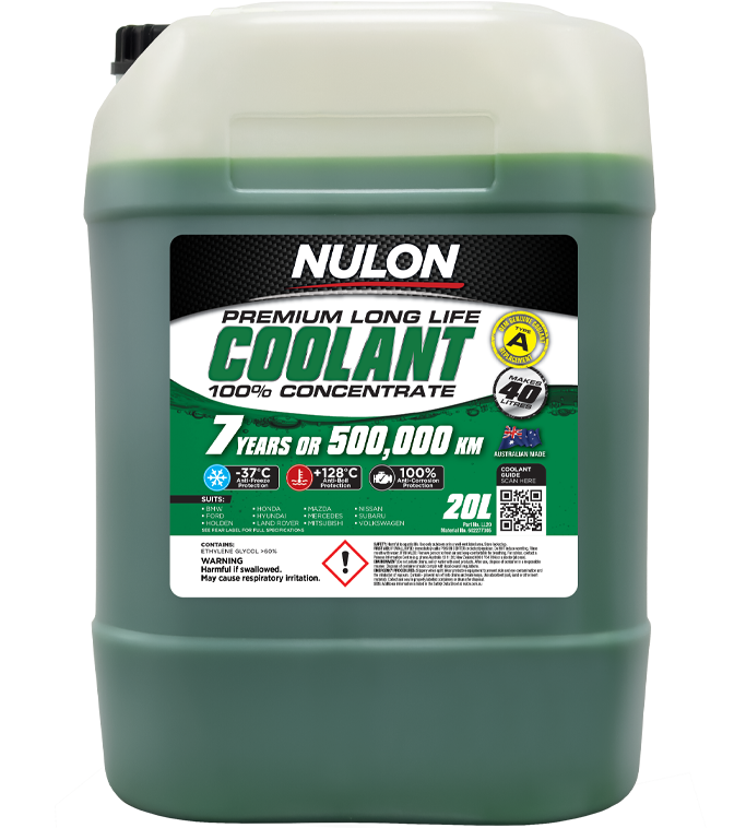 Nulon Green Premium Long Life Coolant 100% Concentrate 20 Litres - LL20