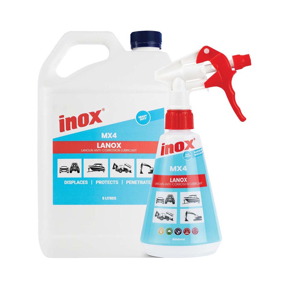 Inox MX4 Lanox Lanolin Anti Corrosion Lubricant 5L