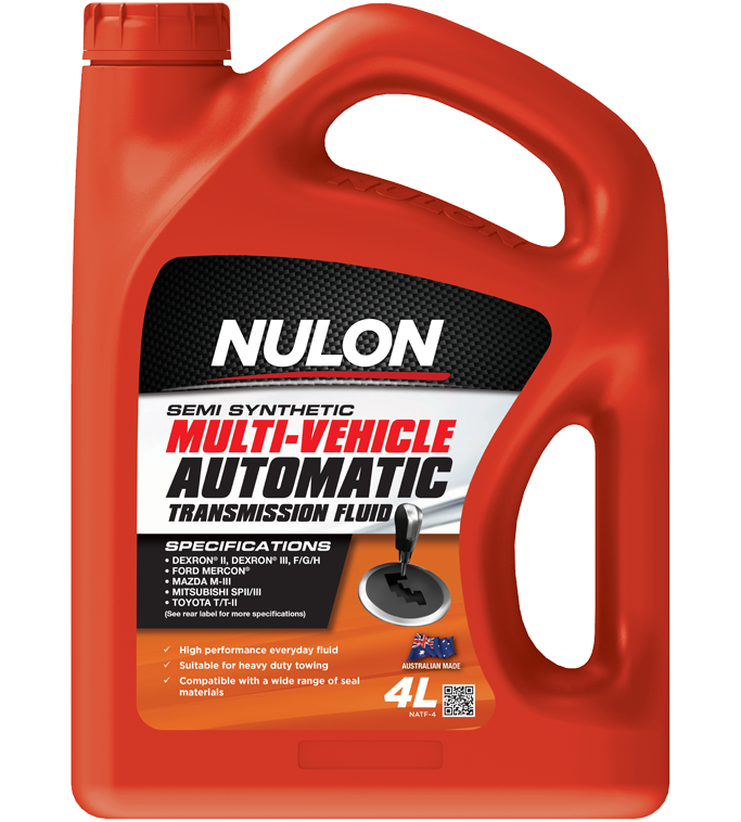Nulon Semi Synthetic Multi-Vehicle Automatic Transmission Fluid 4 Litres - NATF-4