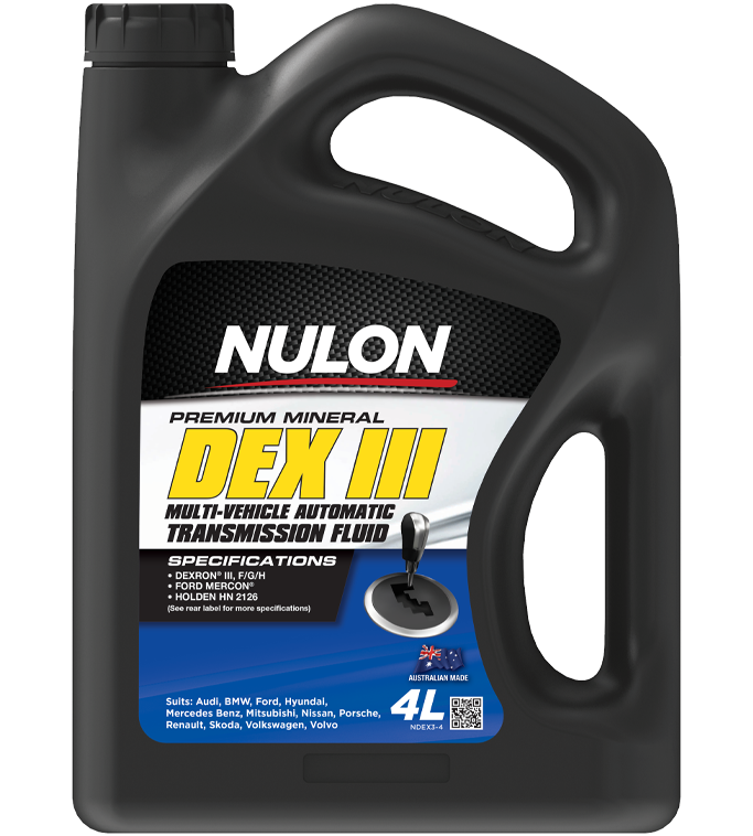 Nulon Premium Mineral Automatic Transmission Fluid 4 Litres - NDEX3-4