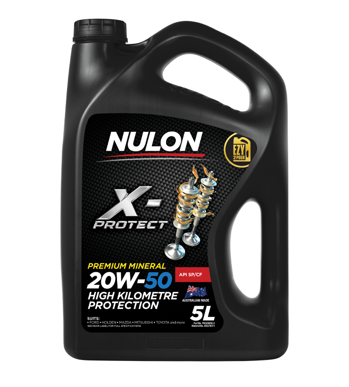 Nulon X-PROTECT 20W-50 HIGH KILOMETRE PROTECTION ENGINE OIL 5 Litres PRO20W50-5