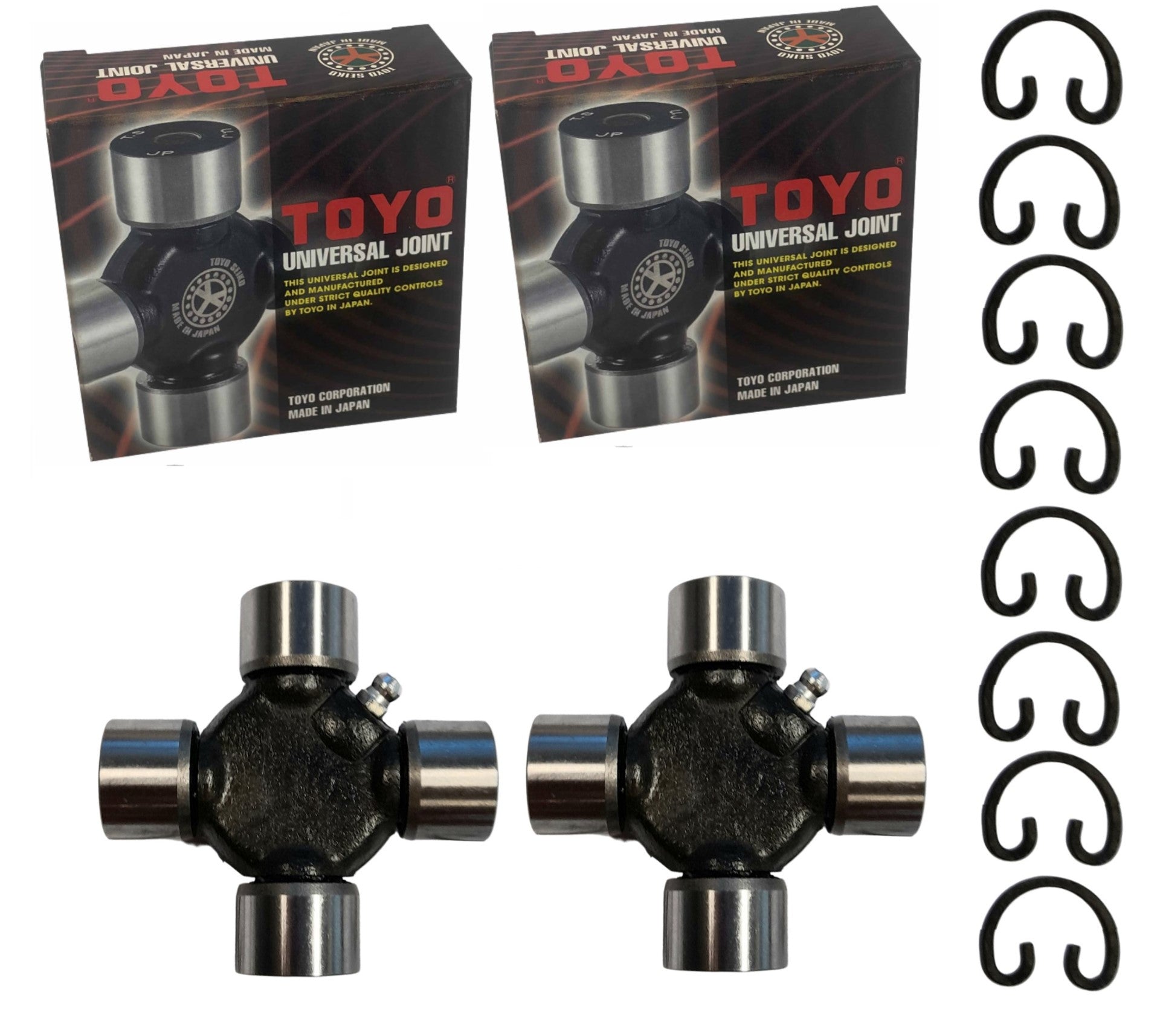 2 Universal Joint for Mitsubishi Pajero NA NB NC ND NE NF NG Rear Shaft