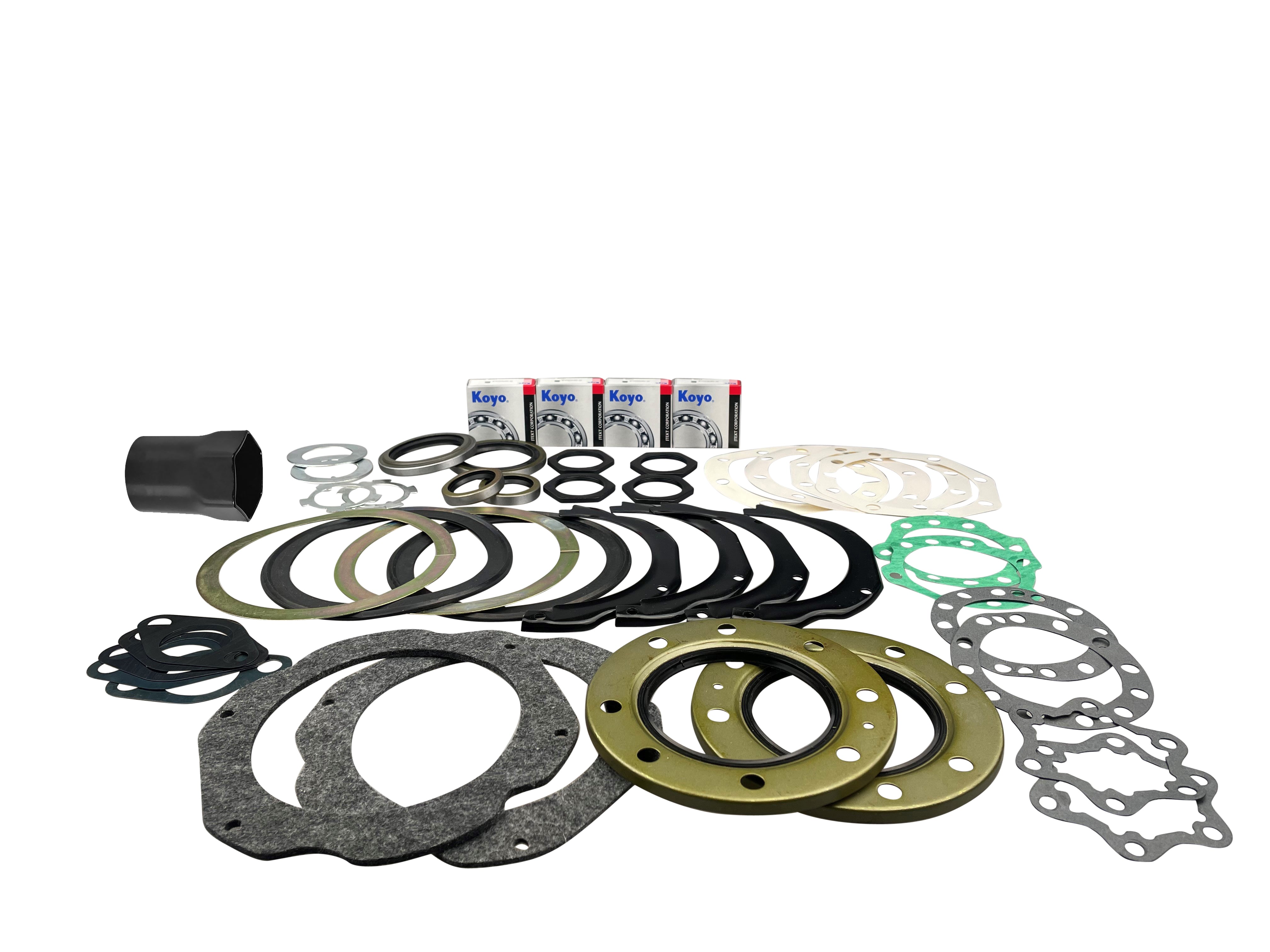 Swivel Hub Repair & Seal Kit for Toyota Landcruiser FJ HDJ HZJ VDJ FDJ w/ Socket