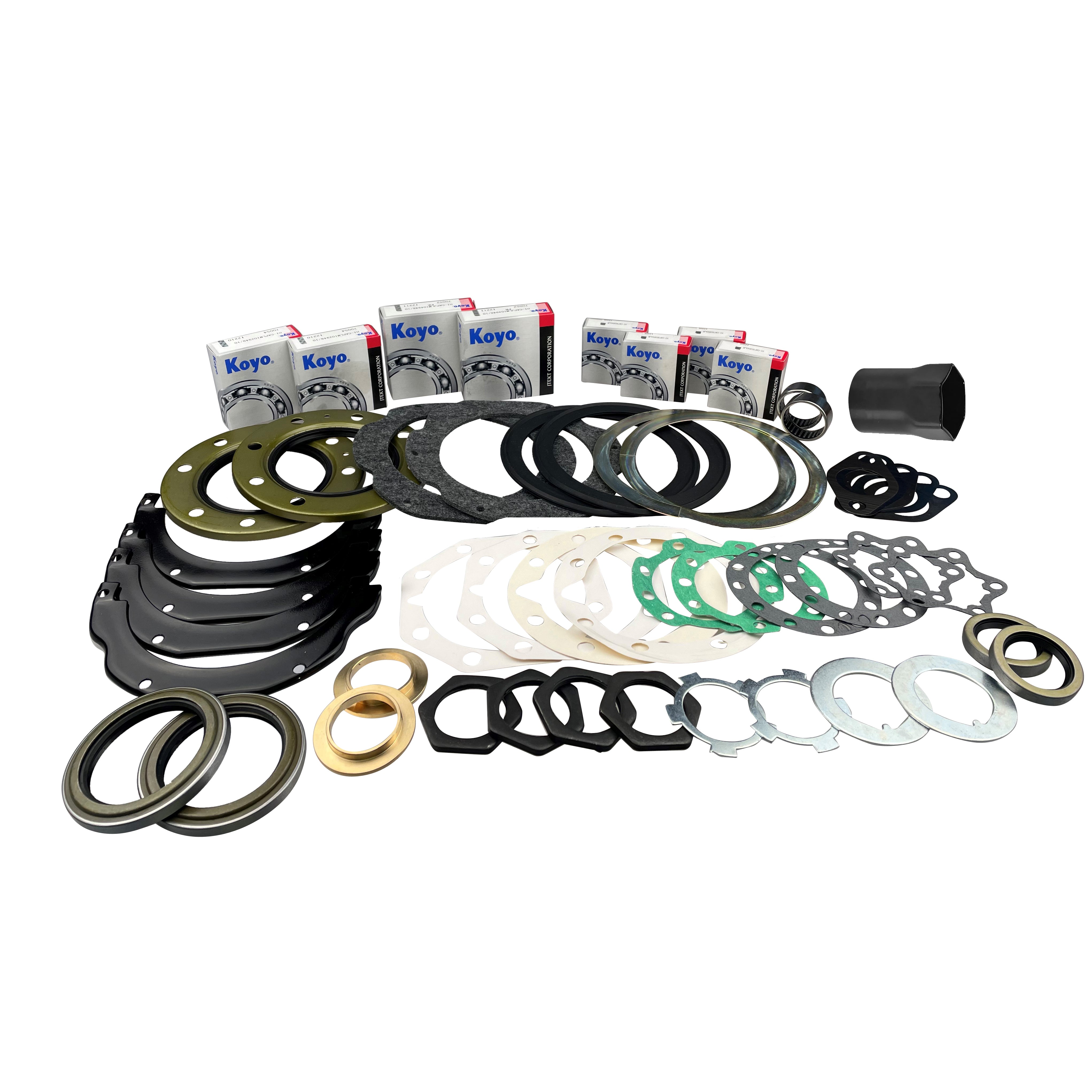 Swivel Hub Repair & Wheel Bearing Kit For Landcruiser HDJ HZJ VDJ FZJ w/ Socket