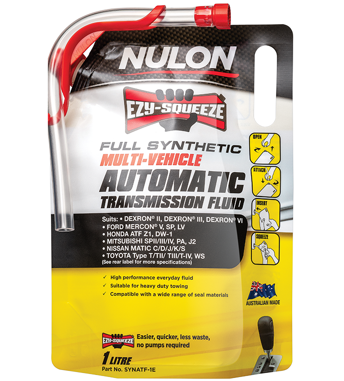 Nulon Full Synthetic Multi Vehicle Automatic Transmission Fluid 1 Litre - SYNATF-1E