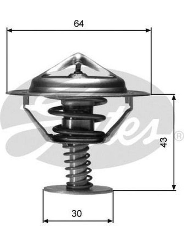 Gates Thermostat Hyundai i30 FD 2.0 iX35 LM 2.0 2.4 Kia Sportage SL QL 2.0 2.4
