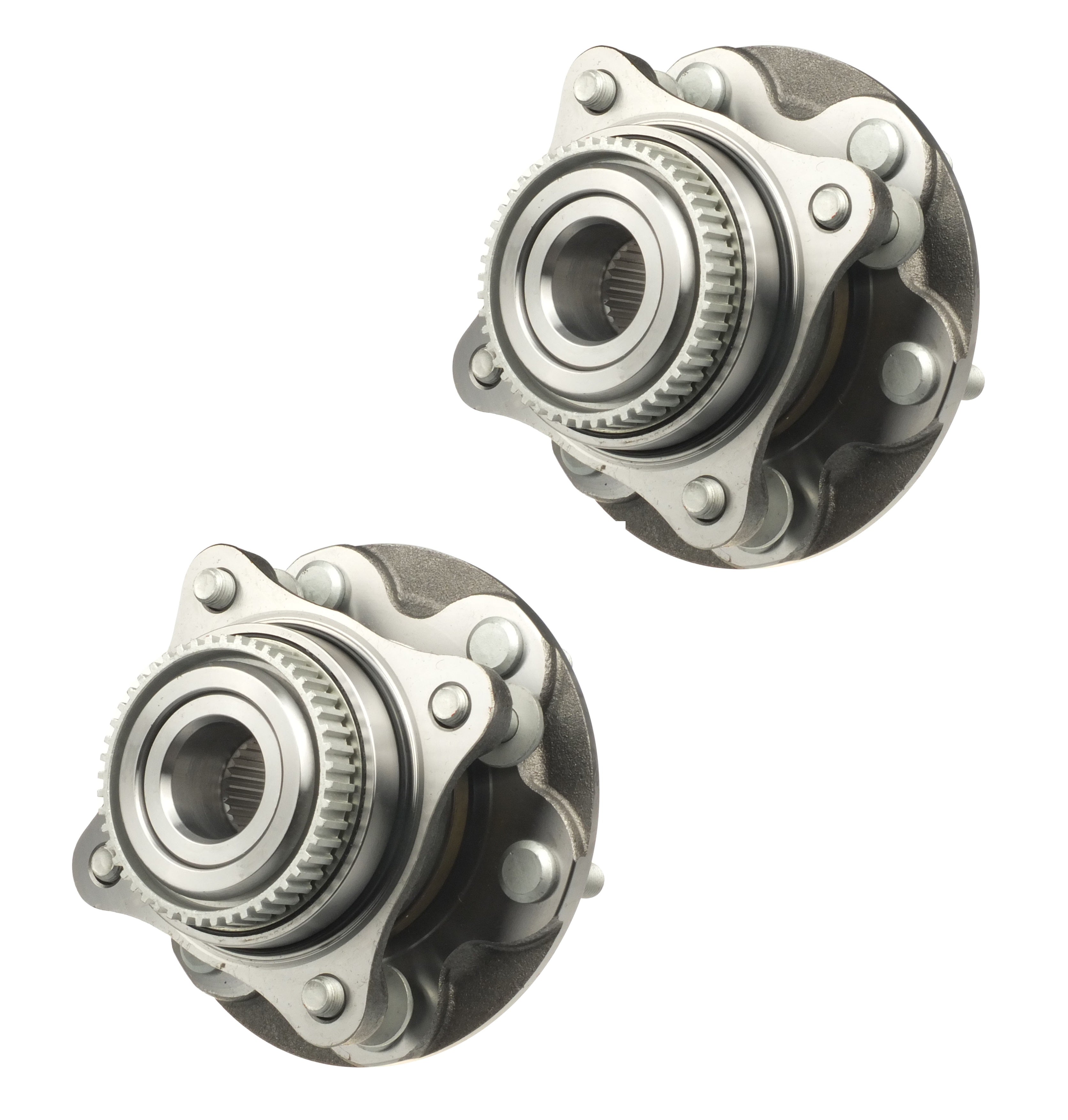 2 x Front Wheel Bearing Hubs For Toyota Hilux KUN26R GGN25R 2005-2015