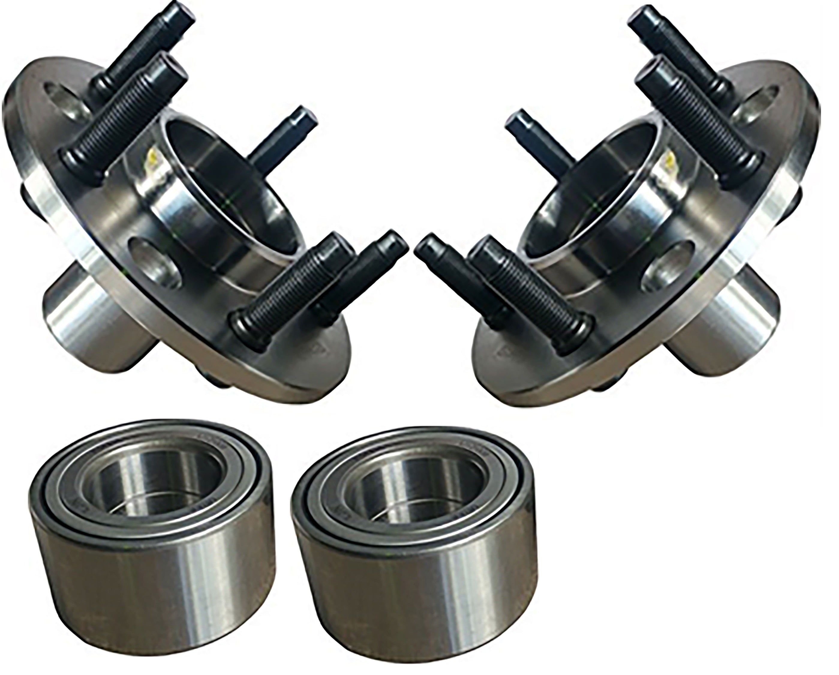 PAIR Rear Wheel Bearing + Hub For Ford Fairlane Falcon BA BF Territory SY SZ IRS