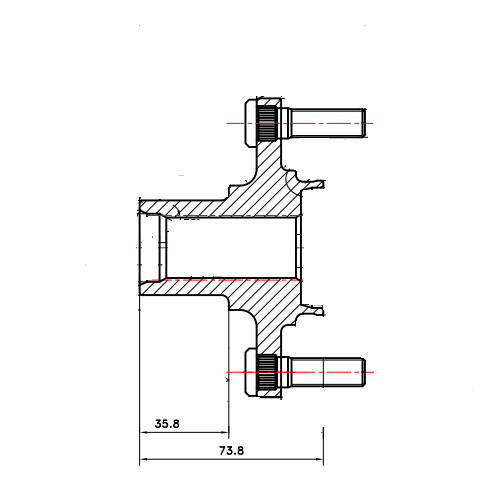 Front Wheel Bearing Hub Assy For Hyundai Accent Getz i20 RB LC MC LS TB PB