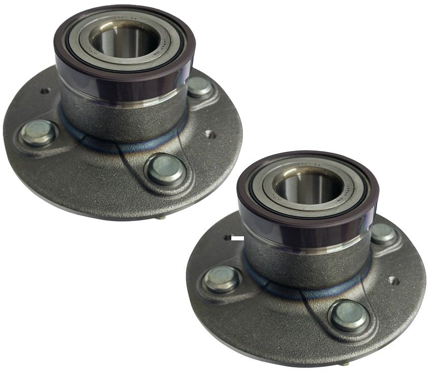 Pair Rear Wheel Bearing Hub For Honda Jazz GE Insight ZE Hybrid City GM 2008-On