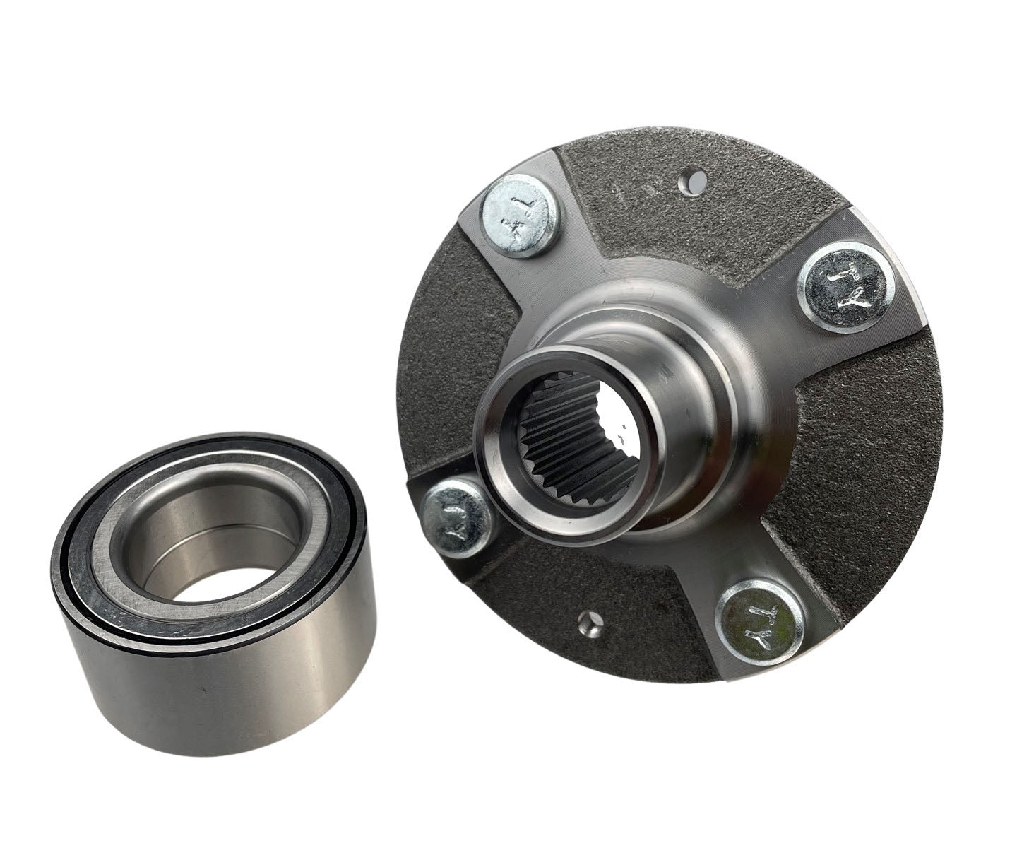 Bodeman Pair Front Or Rear Wheel Hub & Bearing Assembly – For 2011-2012 VPG MV-1, 6-Lug, W/ ABS, 10-Year Warranty
