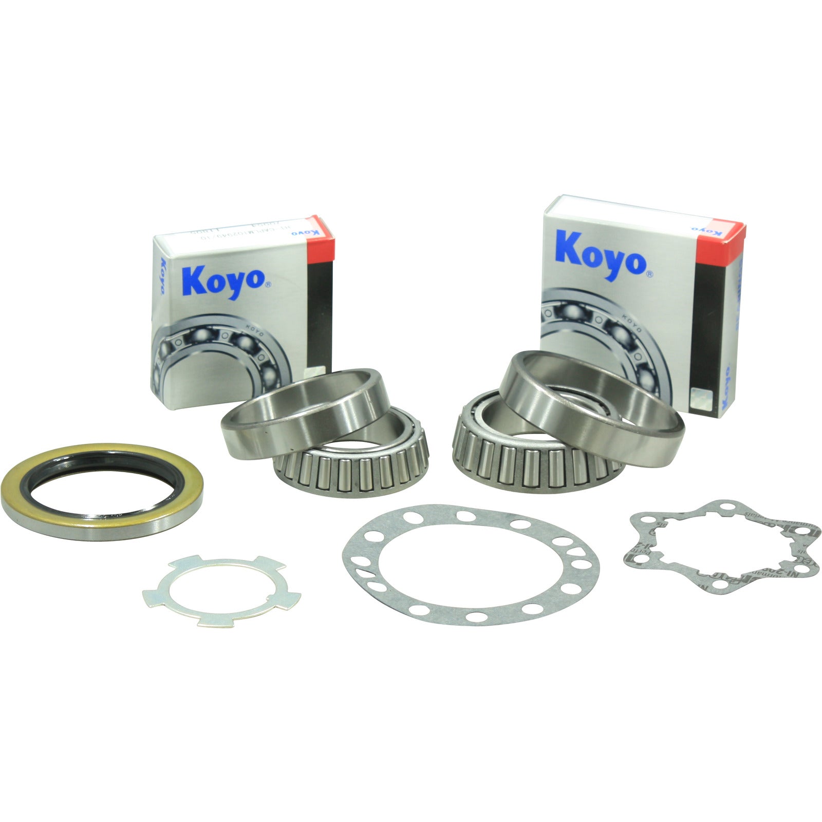 Front Wheel Bearing Kit for Toyota Hilux KZN165R LN107R LN111R LN130R LN167R LN169R LN172R RN110R RZN169R RZN174R VZN167R, 4Runner LN130R, LN61R