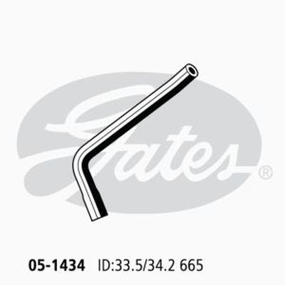 GATES Tubo Motore 05-4143 – Ricambio Originale Per Sistema Raffreddamento Auto