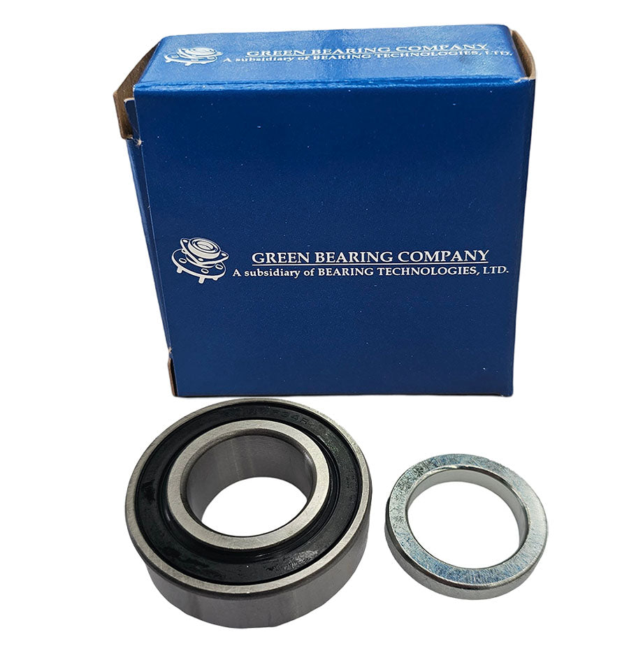 Green 34 x 68 x 24 mm Single Row Deep Groove Ball Bearing - RWF34R