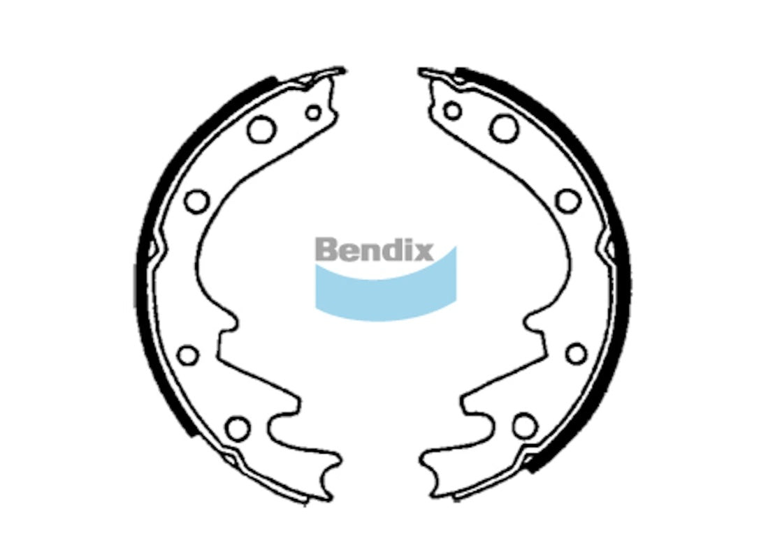 Rear Bendix Brake Shoes for Ford Fairmont XP Falcon XK XL XM XP XR 1960~1968