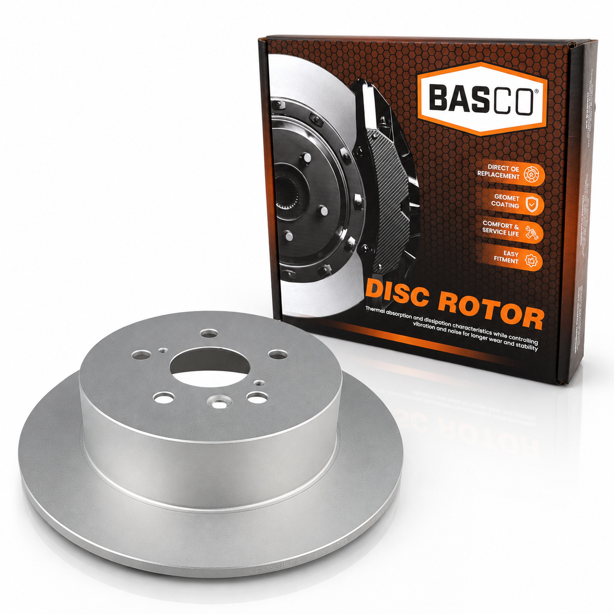Rear Brake Rotor for Toyota Kluger GSU40R GSU45R 3.5L 2007~2014 - 309mm O.D.