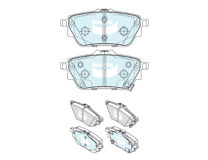 Bendix 4WD Rear Brake Pads for GWM H6 2021~2026 DB2669-4WD