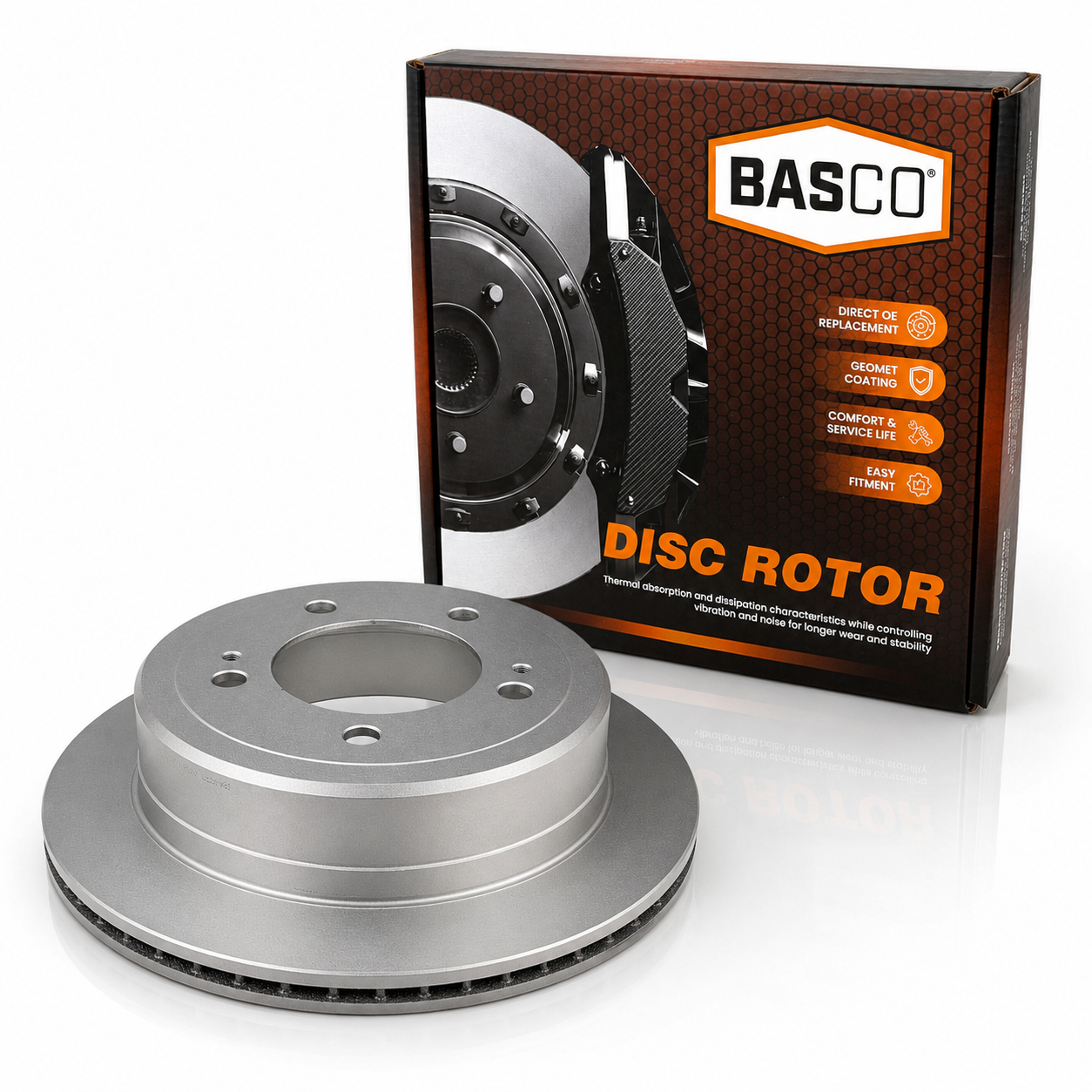 Rear Brake Rotor for Toyota LandCruiser FZJ105R HZJ105R J100 1998~2007