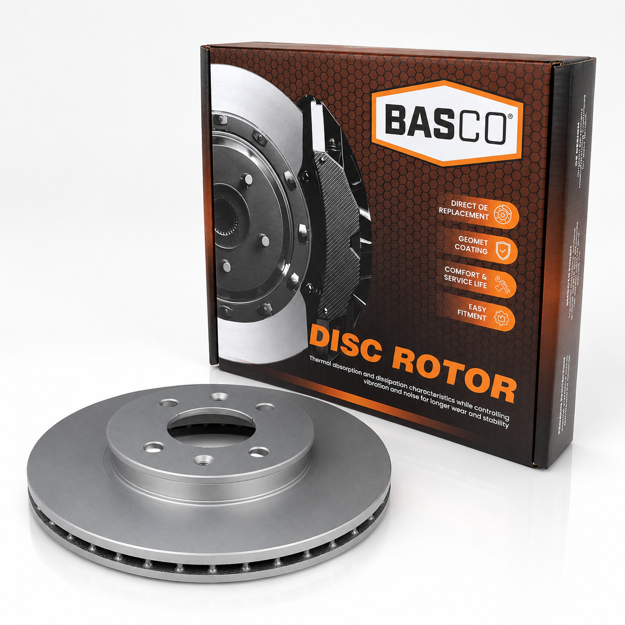 Front Brake Disc Rotor for Kia Rio YB 1.4L G4LC 2017~2027 - 256mm OD