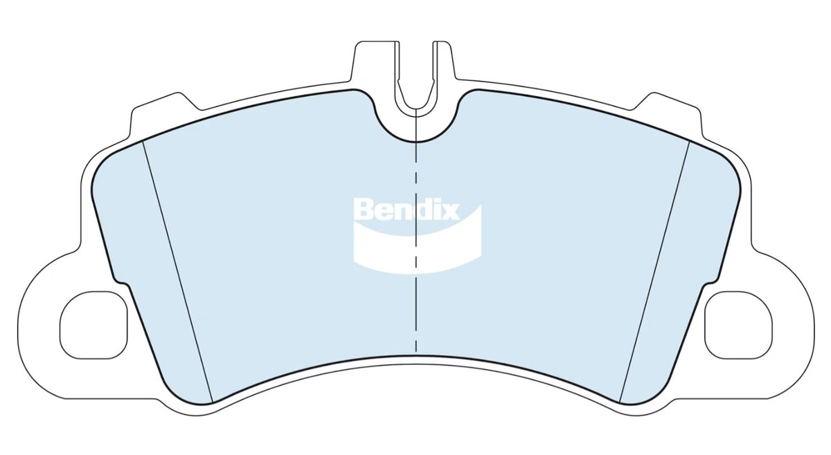 Bendix Euro+ Front Brake Pads for Porsche Macan 95B 2015~2027 DB2759-EURO+