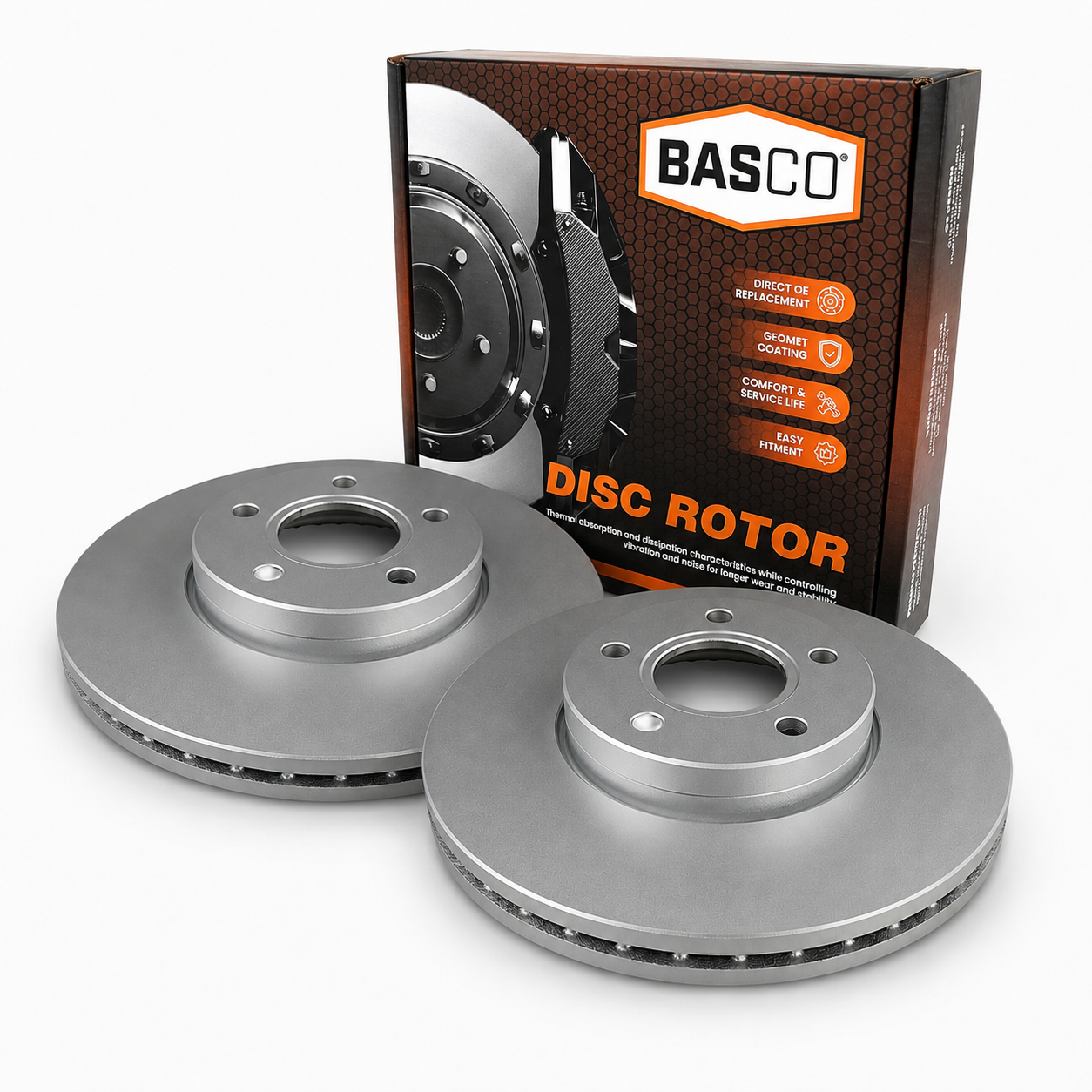 2 x Front Brake Rotors for Ford Focus LS LT LV LW | Volvo C30 C70 S40 V50 278mm