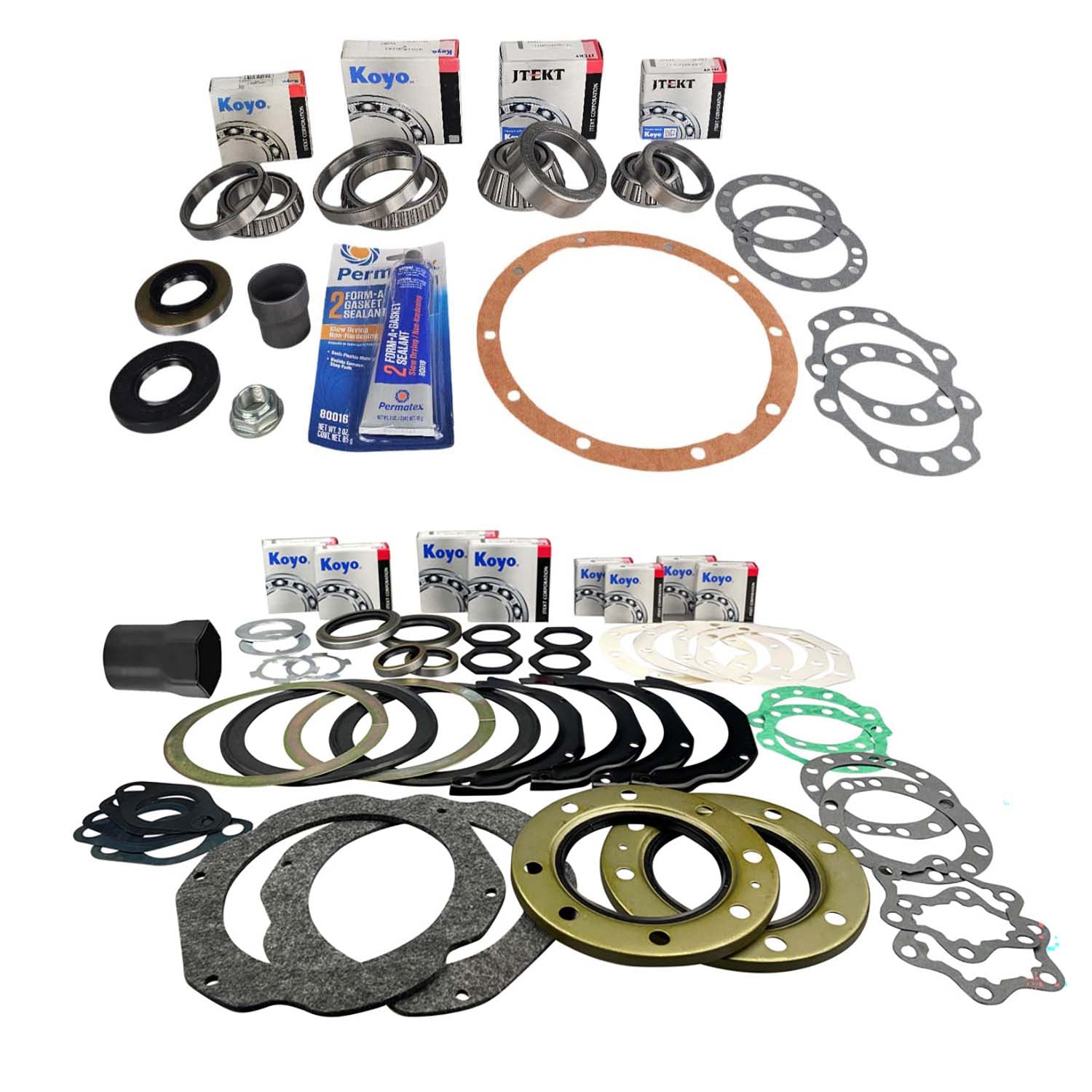 Front Diff Kit+Swivel Kit+Wheel Bearings for Toyota LandCruiser FJ80 FZJ80 HZJ80