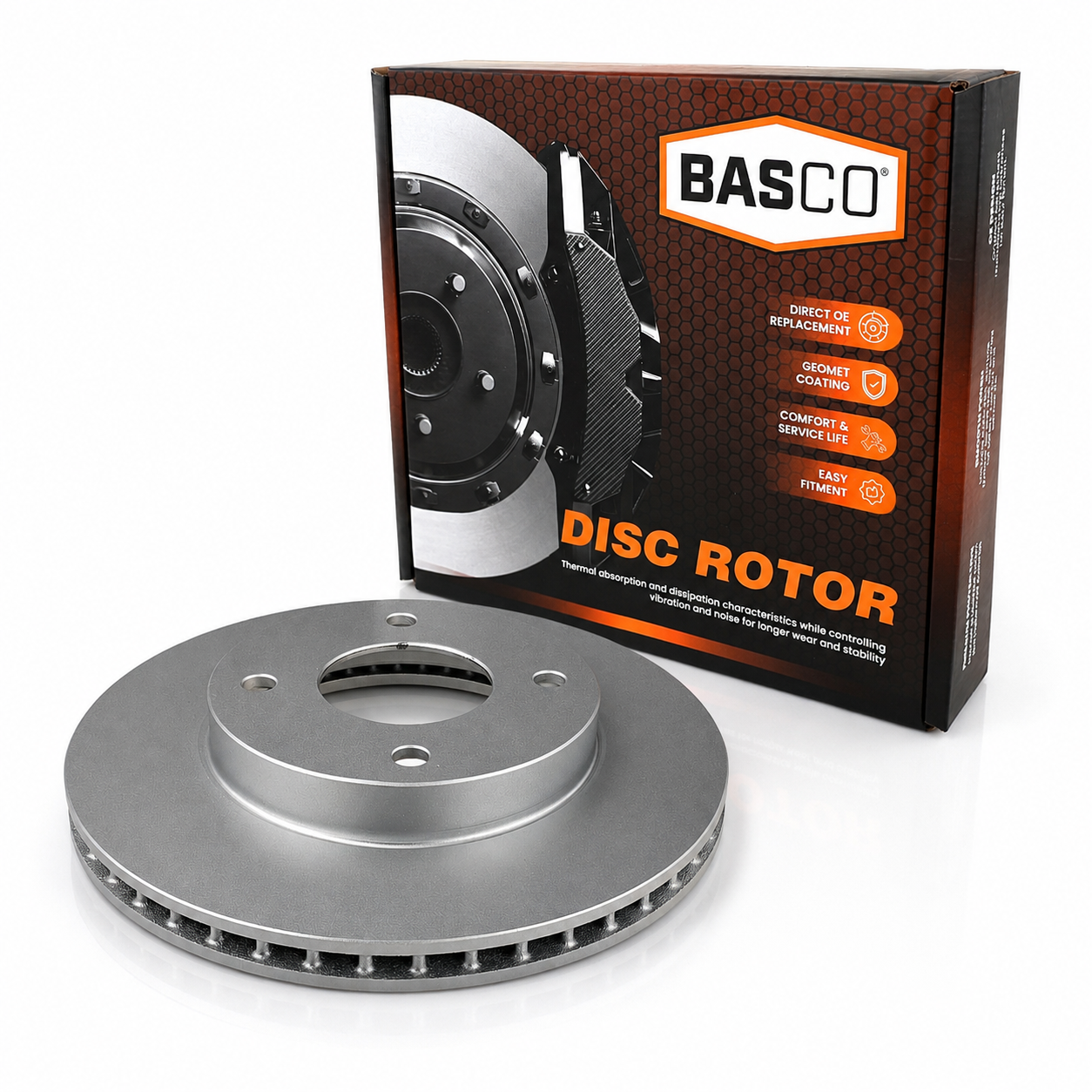 Front Brake Rotor for Nissan Tiida C11 1.5L 1.8L 2004~2013