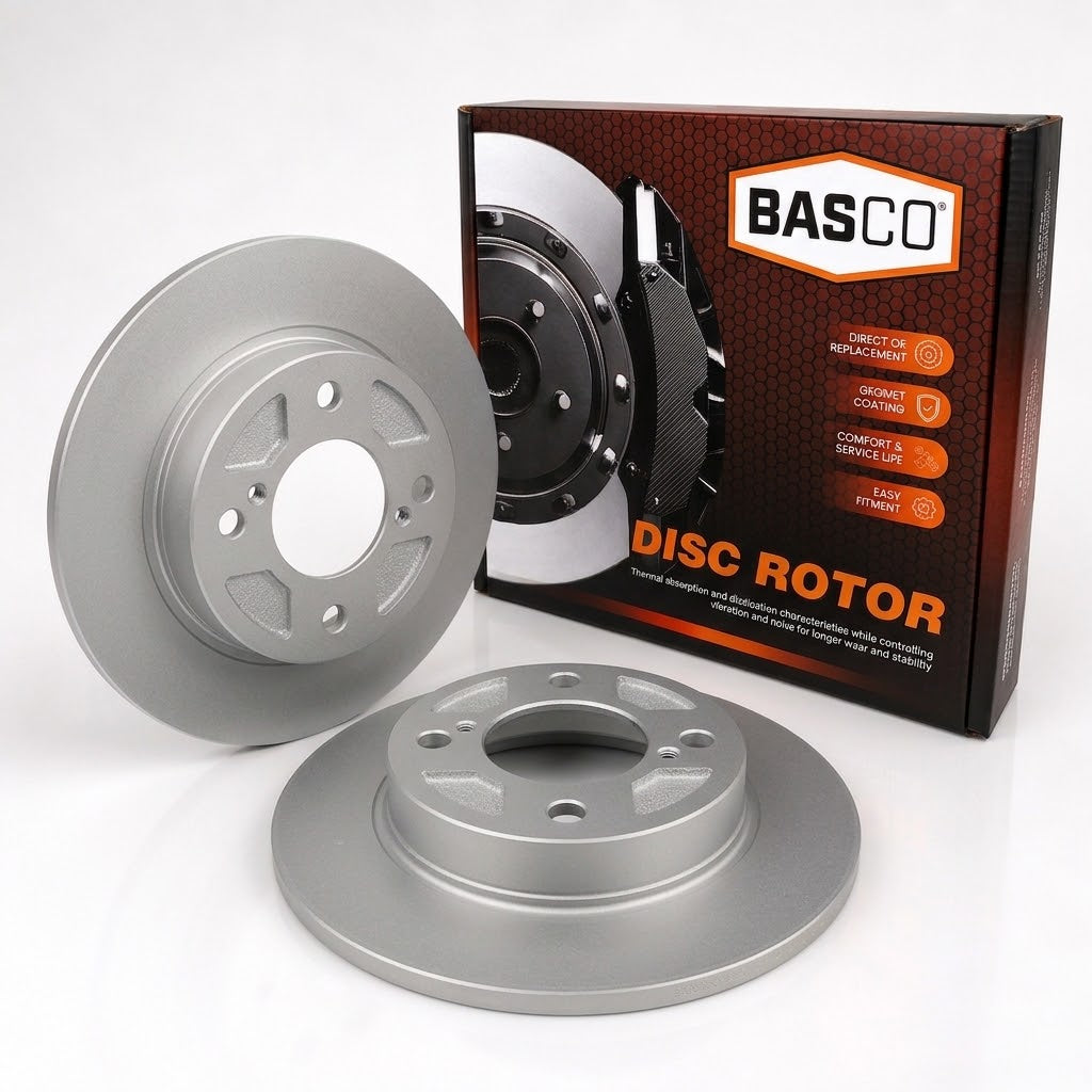 2 x Rear Brake Rotors for Suzuki Baleno EW 1.4L K14B, Swift AZ 1.0L K10C 228mm