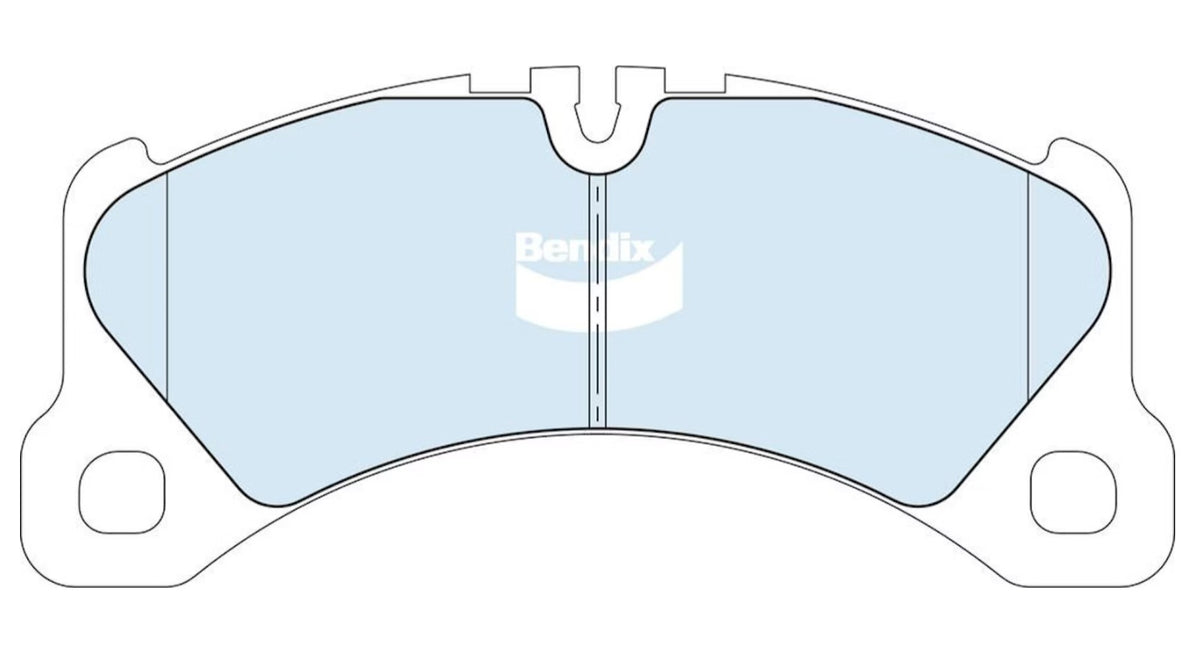 Bendix Euro+ Front Brake Pads for Porsche Macan Panamera 971 2014~2027 DB2754-EURO+