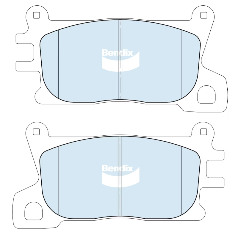 Bendix 4WD Front Brake Pads for Genesis G80 RG GV80 JX1 2020~2027 DB2761-4WD