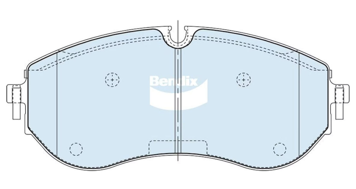 Bendix HD Brake Pads for Volkswagen Crafter SYI SX SY SZ 2016~2027 DB2683-HD