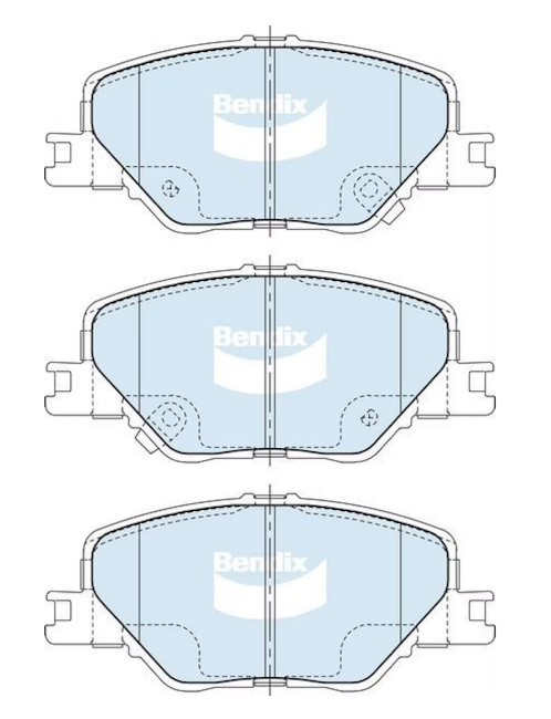 Bendix GCT Front Brake Pads for Holden Commodore ZB 2017~2021 DB2677-GCT