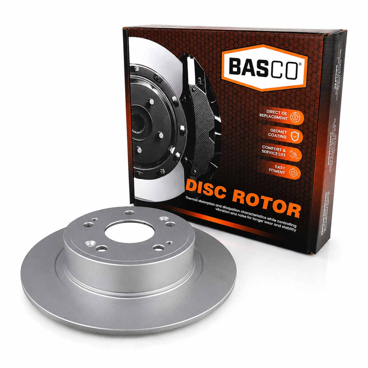 Rear Brake Rotor for Honda Accord CP CU, Civic FD, HR-V RU FWD 282mm OD