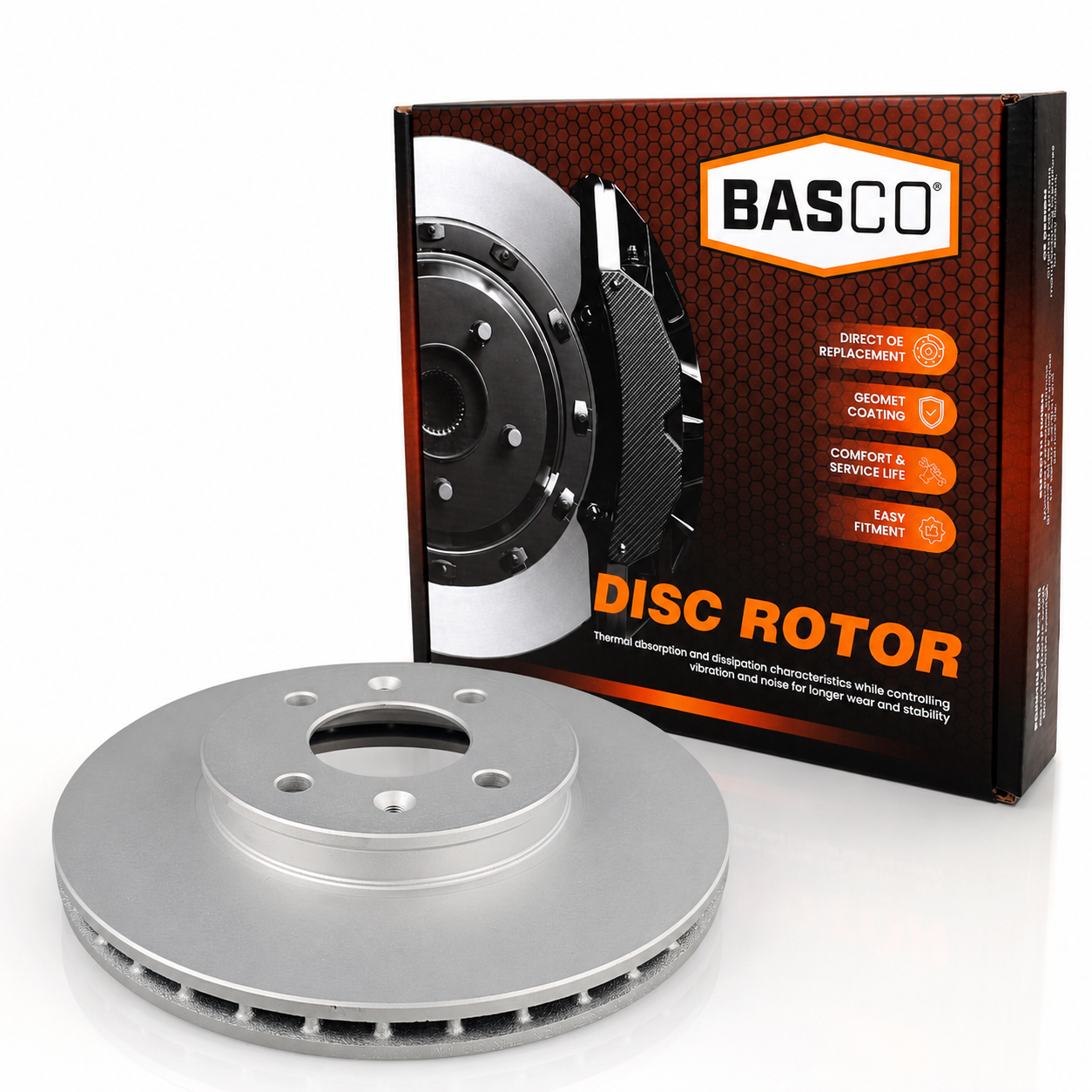Front Brake Rotor for Hyundai Accent RB, I20 GB | Kia Rio UB 2011-2019 256mm
